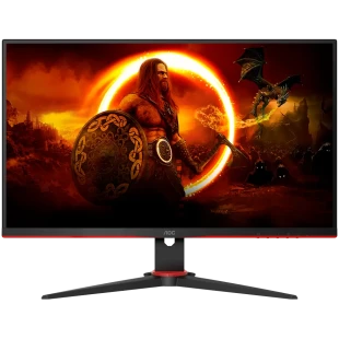 AOC Gaming 27G2SPAE/BK - G2 SeriesLED monitor gaming 27" 1920 x 1080 Full HD (1080p) @ 165 Hz IPS 250 cd/m² 1000:1 1 ms 2xHDMI VGA DisplayPort speakers black red