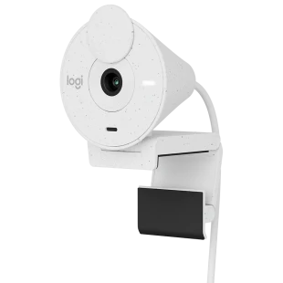 LOGITECH Brio 300 Full HD webcam - OFF-WHITE - USB