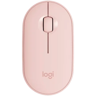 LOGITECH M350S Pebble 2 Bluetooth Mouse - TONAL ROSE