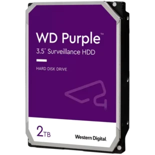 HDD AV WD Purple (3.5'', 2TB, 256MB, 5400 RPM, SATA 6 Gb/s)