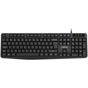 CANYON keyboard KB-1 EN/AD Wired Black