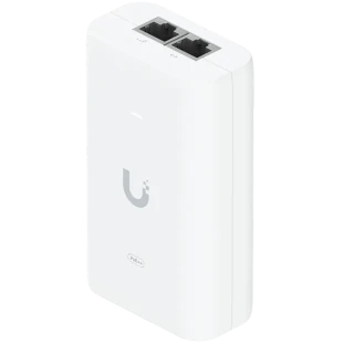 U-POE is designed to power 802.3af PoE devices. U-POE-AF delivers up to 15W of PoE that can be used to power U6-Lite-EU and other 802.3af devices, while also protecting against electrical surges (ESD)