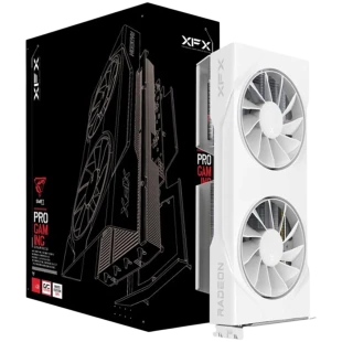 XFX Swift AMD Radeon RX 9060 XT OC White 8GB GDDR6 128-bit HDMI 2x DP