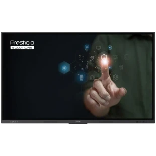PRESTIGIO SOLUTIONS Multiboard 65" Light Series UHD 4K, Android 13, Dual Wi-Fi, 40TP, touch pen