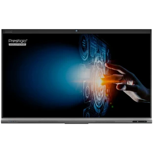 PRESTIGIO SOLUTIONS Multiboard 86" Light+ Series UHD 4K, Android 11, Wi-Fi, 40TP, NFC, Camera, touch pen