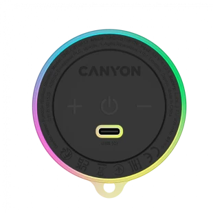 CANYON Magnetic BT speaker OnMove 13 5W Black