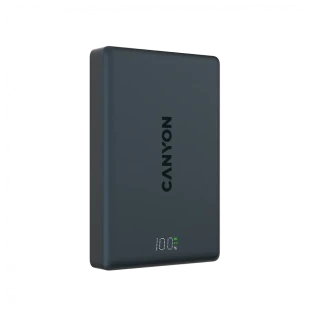 CANYON magnetic power bank OnPower 511 PD20W 10000mAh Aluminium Interstellar Black