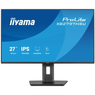 27" IPS panel, 1920x1080 at 120Hz, EyeComfort, 15cm height adjustable stand, 350cd/m2, Speakers, HDMI, DisplayPort, 1ms MPRT, USB 2x3.2 plus 2x USB-C