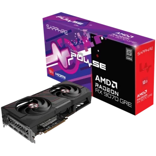 SAPPHIRE PULSE AMD RADEON RX 9070 GRE GAMING OC 12GB DUAL HDMI / DUAL DP