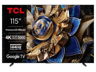 Televizor TCL 115X955Max/Mini LED/115"/4K/144Hz/Google TV/crna