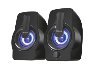 Zvucnik TRUST Gemi 2.0/12W(6W RMS)/ RGB/crna