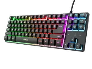 Tastatura TRUST GXT833 THADO žicna/RGB/TKL/gaming/crna