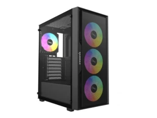 Kucište RAIDMAX Vector 159/ATX/Micro-ATX/Mini-ITX/ARGB/650W/kaljeno staklo/crna