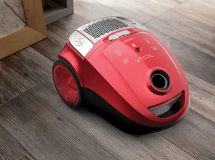 Usisivac TESLA BG200R 800W/sa kesom/2L/crvena