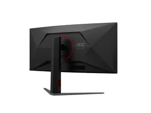 Monitor AOC CU34G4CA 34"/VA,zakrivljen/3440x1440/180Hz/1ms GtG/HDMIx2,DP,USB-C/Visina/zvucnici/crna