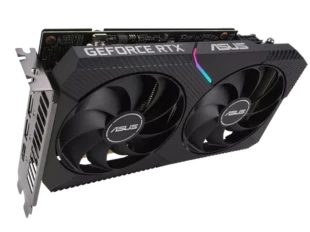 Asus Graficka karta ASUS DUAL-RTX3060-O12G-V2 NVD/12GB/GDDR6/192bit/crna