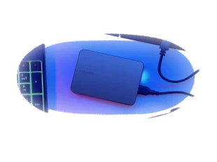 Hard disk TOSHIBA Canvio Gaming HDTX210EK3AAH eksterni/1TB/2.5''/ USB 3.2 dark grey metallic