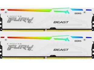 Kingston Memorija KINGSTON 32GB/DIMM/DDR5/5600MHz/CL40/FURY Beast RGB/crna