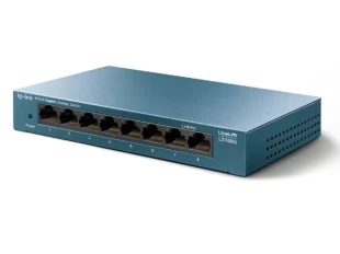 Switch TP-LINK LS108G LiteWave Gigabit 8xRJ-45/10/100/1000Mbps/metalno kucište