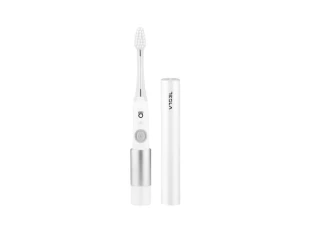Cetkica za zube TESLA TDM011PW/elektricna/jonska i sonicna tehnologija/regular/soft conical/b. bela 