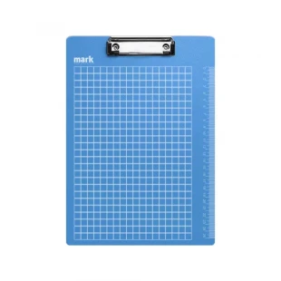 Dmrk Podloga za pisanje PVC sa klipsom/štipaljkom A4 plava