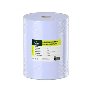 Verde papir Ubrus industrijski VERDE Pro Wipe 500 list., 340x325mm, plavi