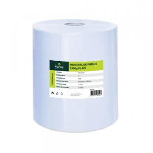 Verde papir Ubrus industrijski VERDE Pro, 2500g, 500 list. 35x32,5mm, plavi