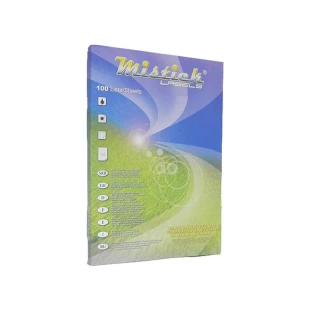 Nalepnice Mistick/White A4/40 48,5x25,4