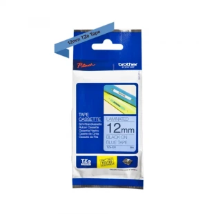 Brother TZe-531 crna na plavo 12mm