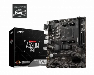 MB AM4 MSI A520M-A PRO