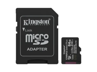 Micro SD Kingston 64GB Canvas Select Plus SDCS3/64GB + adapter