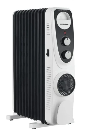 Heinner Uljani radijator HEINNER HOH-MVT11WH-BK 11rebara/2300W+ventilator 400W