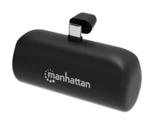 Powerbank Manhattan 1026336 5000mAh 10W/Black/USB-C