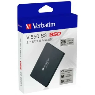 SSD 2.5" SATA Verbatim Vi550 S3 256GB 520MB/s 460MB/s