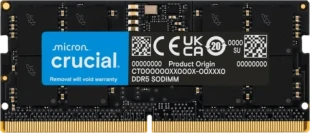 RAM SODIMM DDR5 32GB Crucial 5600MHz CT32G56C46S5