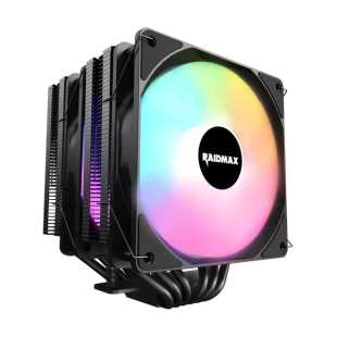 CPU hladnjak Raidmax AC1226B ARGB DualTower 2x120mm/250W TDP