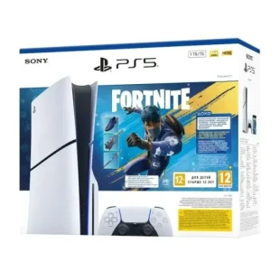 Sony Konzola PlayStation 5 Slim Disc + Fortnite Flowering Chaos