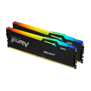 Nedefinisan RAM DDR5 32GB (2x16GB) 5600MHz Kingston Fury  Beast RGB KF556C40BBAK2-32