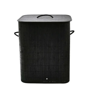 ESTIA ES02-15282 KORPA ZA VEŠ 60L CRNA 40X30X50CM