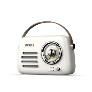 HAEGER RB-CRE.003A RETRO FM RADIO BLUETOOTH, USB, AUX 5W BEŽ