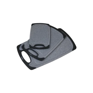 KESPER KSP30790 KUHINJSKI SET 3 DASKE ZA SEČENJE  SIVO-CRNE BOJE