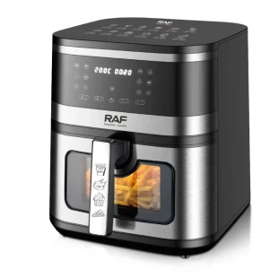 RAF R.5263 FRITEZA NA VRUĆ VAZDUH DIGITALNA CRNA 8L