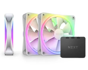 NZXT F120 RGB Duo Triple Pack 120mm ventilator beli (RF-D12TF-W1) 