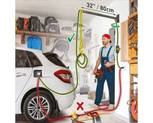 Zidni nosač kabla za punjenje električnih vozila