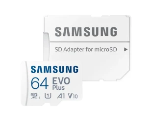 SAMSUNG Memorijska kartica EVO PLUS MicroSD Card 64GB + Adapter MB-MC64SA 