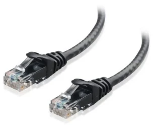 E-GREEN Kabl UTP patch Cat6 0.3m crni 