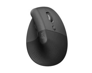 LOGITECH Lift Vertical Ergonomic Wireless crni miš 