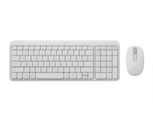 LOGITECH_ MK251 Wireless Bluetooth tastatura + miš beli