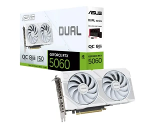 ASUS nVidia GeForce RTX 5060 8GB 128bit DUAL-RTX5060-O8G-WHITE grafička karta