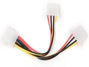 CC-PSU-1 Gembird Internal power MOLEX 4-pin splitter kabl 15cm